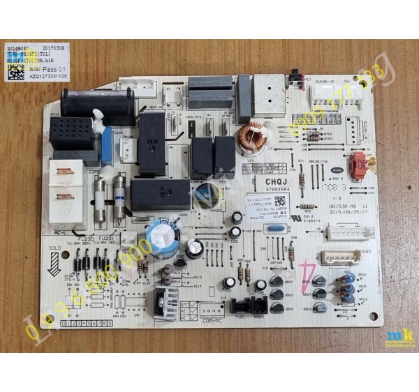 ( SP1173B ) Bo Điều Hòa Aqua , Gree Không Inverter 2 Chiều